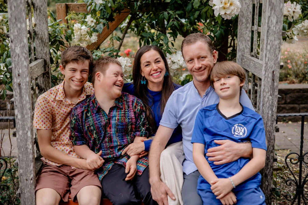 Jessica and her family